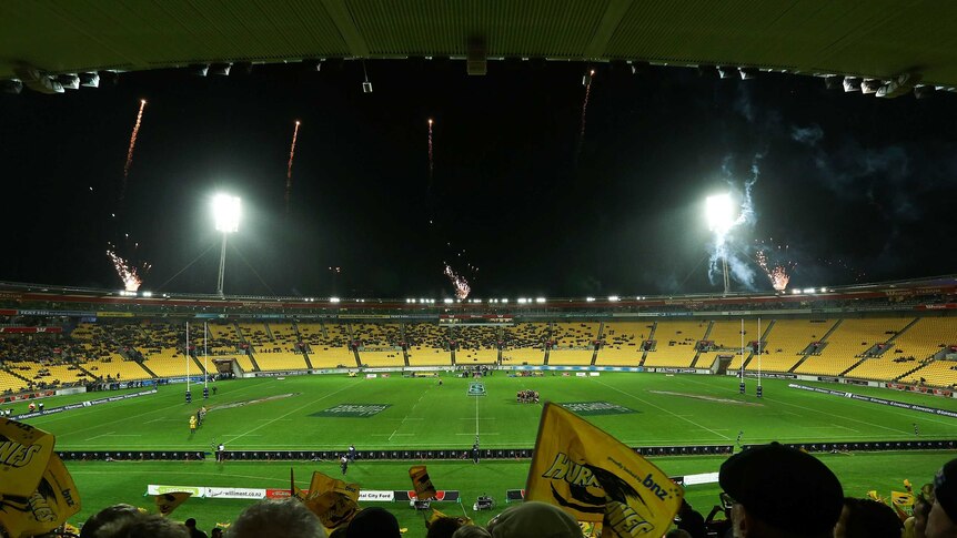 General view of Westpac Stadium in Wellington.