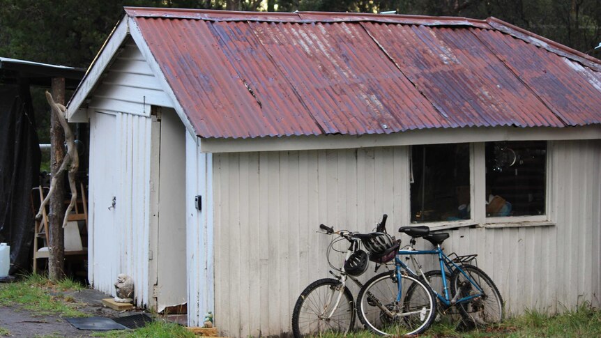 Benjamin and Victoria O'Sullivan's shack.