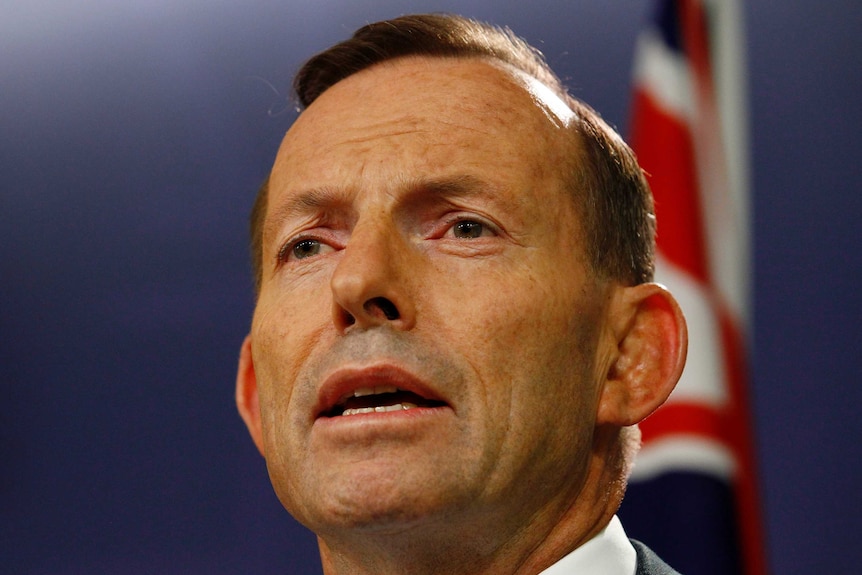Tony Abbot speaks about leadership spill