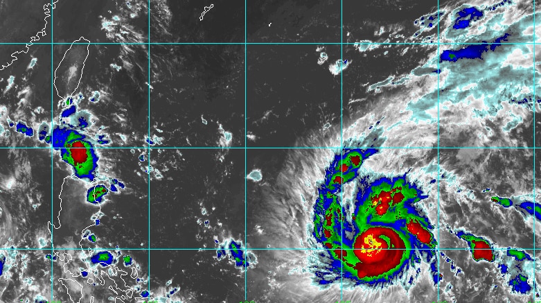 Typhoon Nepartak forms