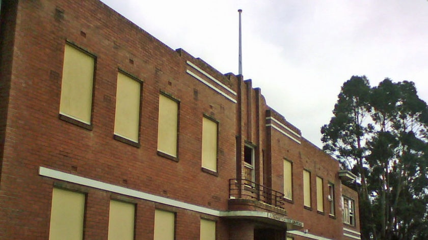 Willow Court administration building, New Norfolk, Tasmania.