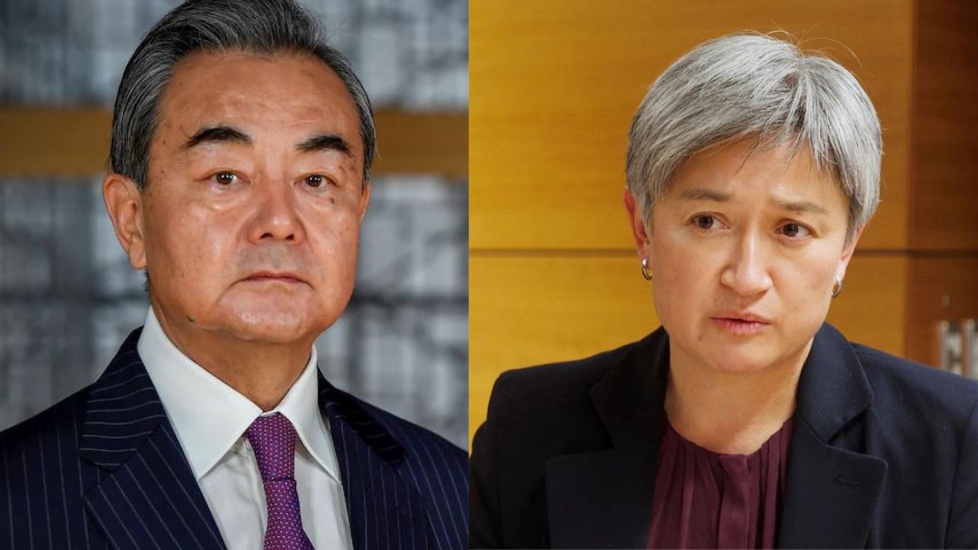 Penny Wong and Wang Yi meet