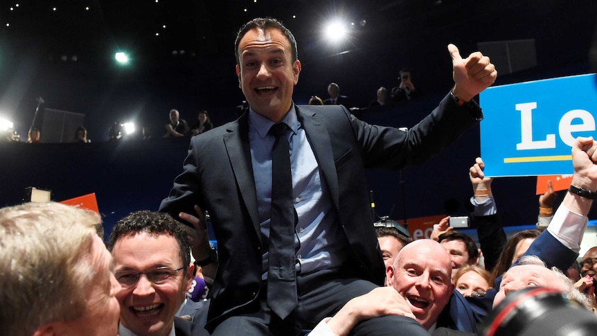 Leo Varadkar wins the Fine Gael parliamentary elections.