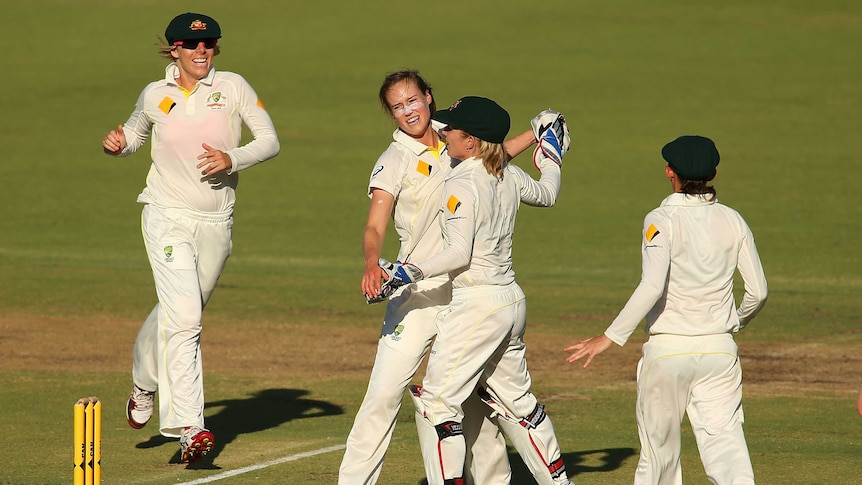 Perry stars for Australia on day two