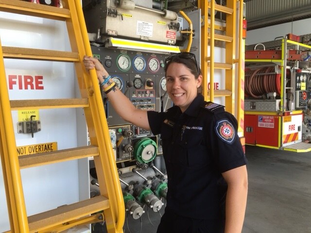 Female firefighter keen to help other women join the service - ABC News