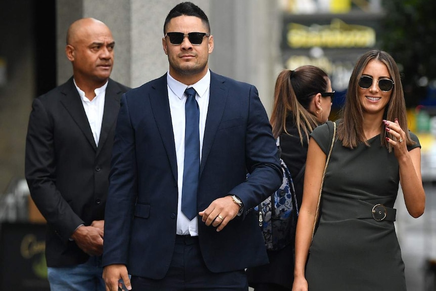 Jarryd Hayne court