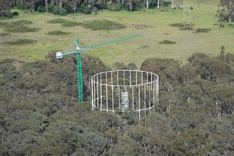 World's only Free Air CO2 Experiment in native woodland