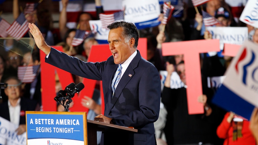 Mitt Romney says there is something terribly wrong with the direction the US is heading in.