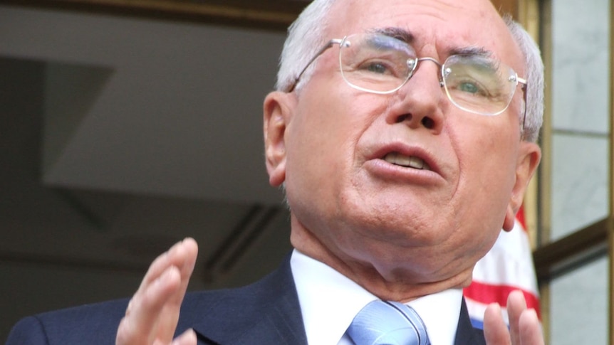 John Howard says the Coalition is committed to growing the renewable energy sector. (File photo)