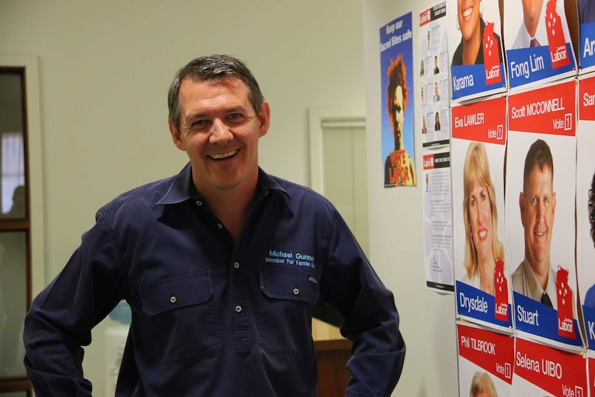 Michael Gunner ahead of the 2016 NT election