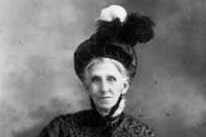 Black and white historical photo of Emma Miller, date unknown