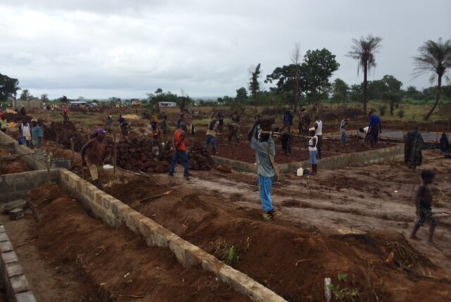 Ebola treatment centre, Sierra Leone