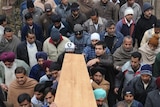 The body of Nitin Garg has been cremated near his family's home.