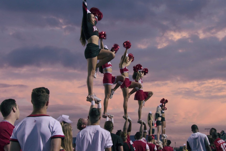 Cheerleader Sex In School - Netflix documentary Cheer reveals what fans have always known: cheerleaders  are tougher than footballers - ABC News