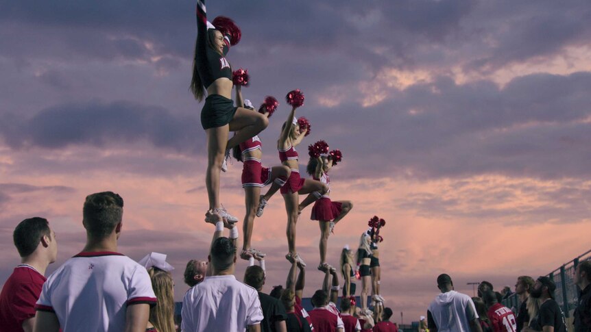 Cheer follows the ups and downs of Navarro College's competitive cheer squad.