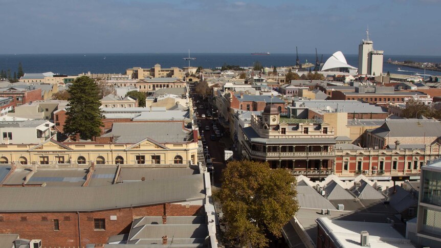 Fremantle view over historic West End