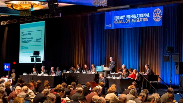 The 2016 Rotary International Council on Legislation held in Chicago, United States