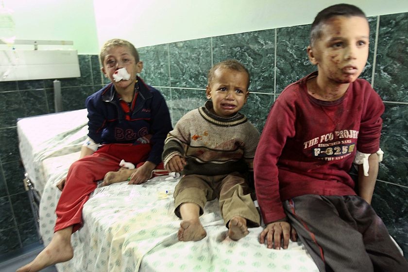 In Gaza, where nearly half the population is under 18, 1 in 3 casualties are children