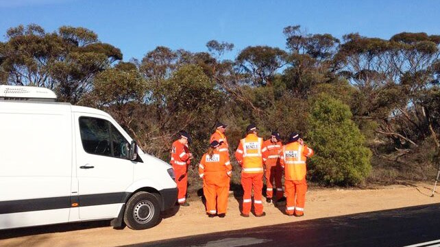 SES search team