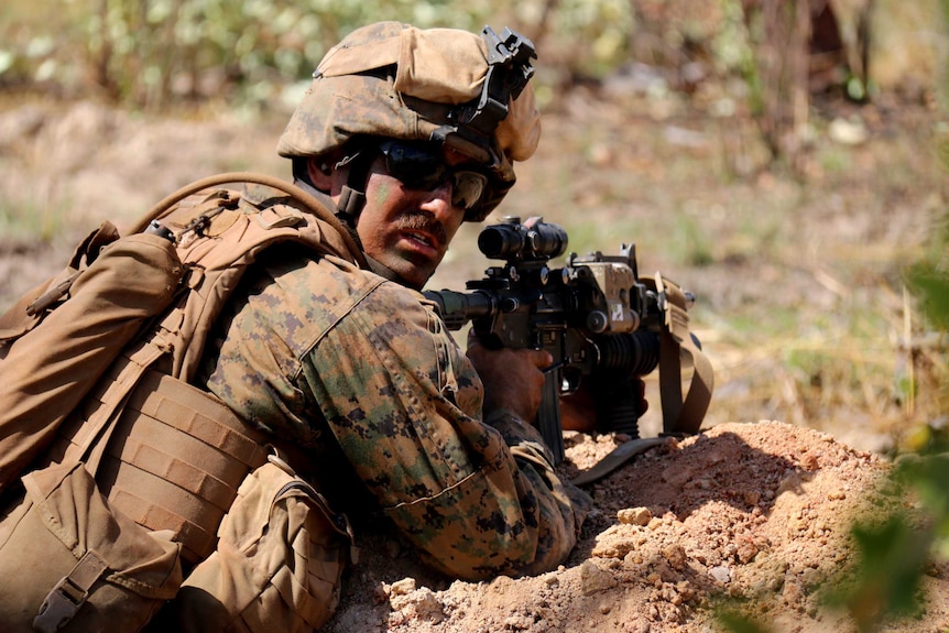 A US Marine