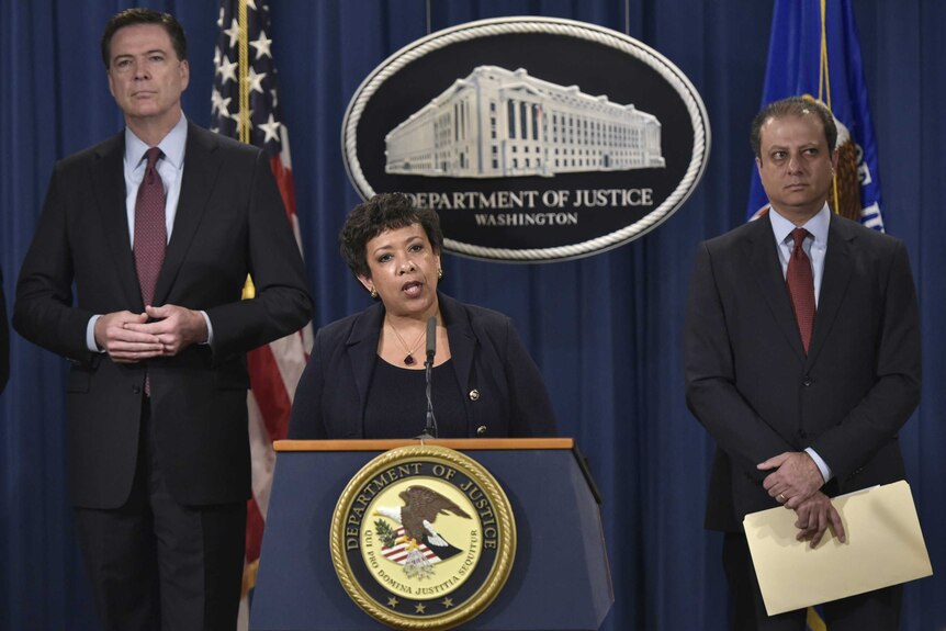 US Attorney General Loretta Lynch speaks at a news conference in Washington, DC
