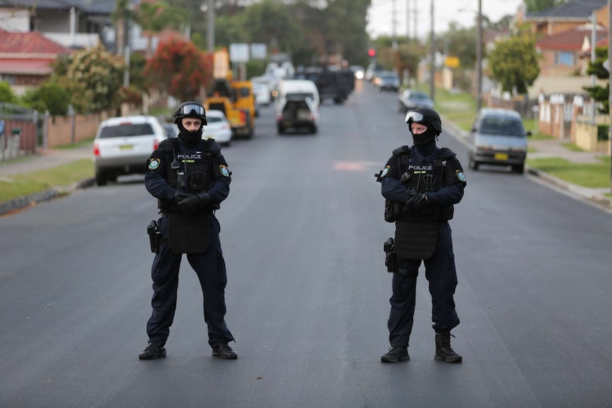 Police conduct joint counter-terror raids