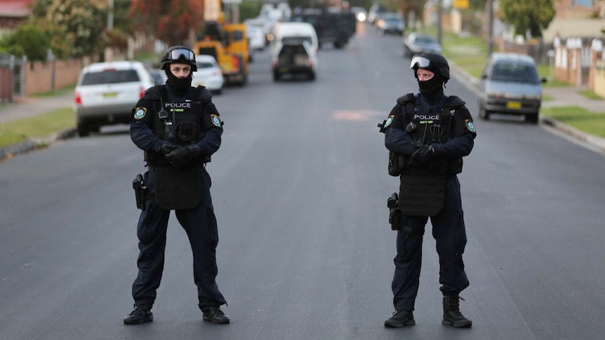 Police conduct joint counter-terror raids