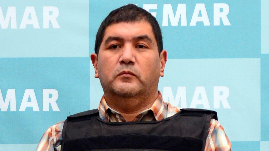 Ivan Velazquez Caballero, aka "El Taliban", senior leader in the Zetas drug cartel and member of the Gulf cartel.