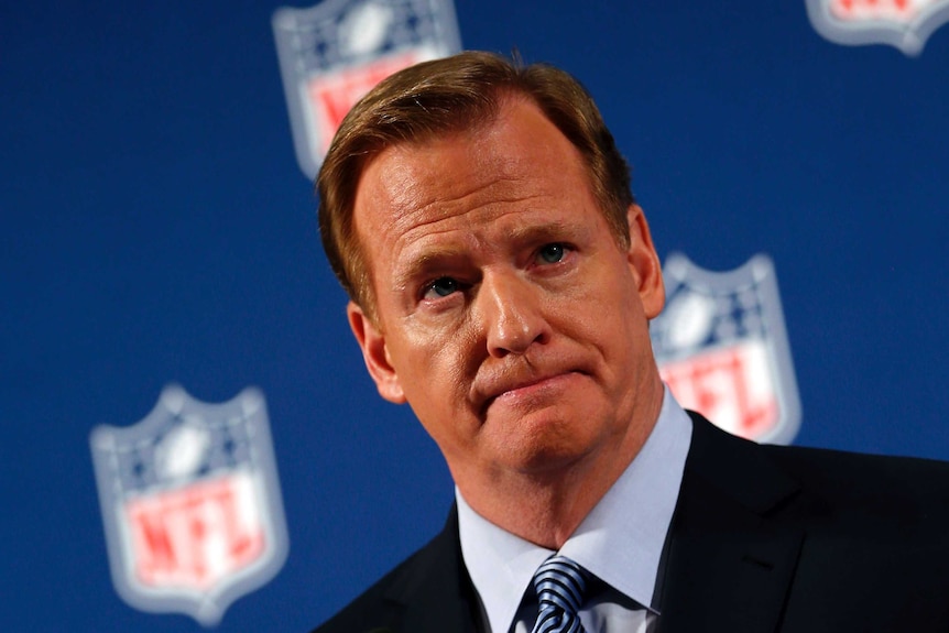 NFL commissioner Roger Goodell