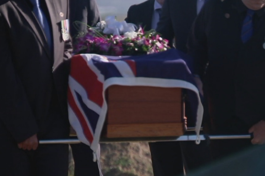 The funeral of Chris Stiles.