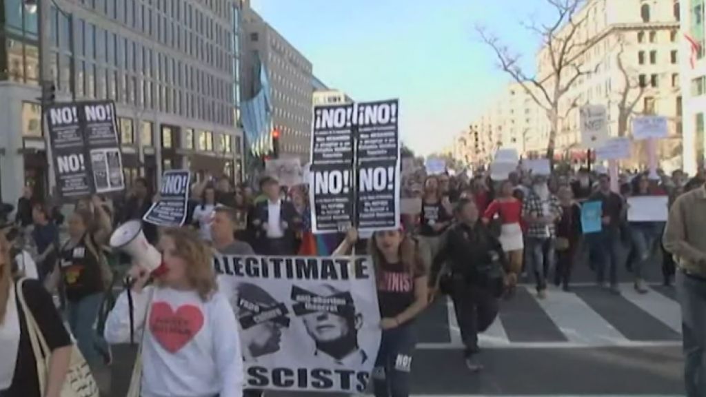 Nationwide Not My President S Day Rallies Continue Protests Against Donald Trump Abc News