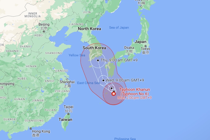 Typhoon Khanun