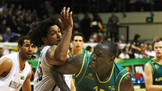 Nathan Jawai takes on the Tall Blacks