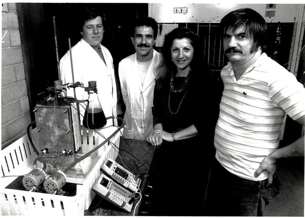 Professor Maria Skyllas-Kazacos and her research team