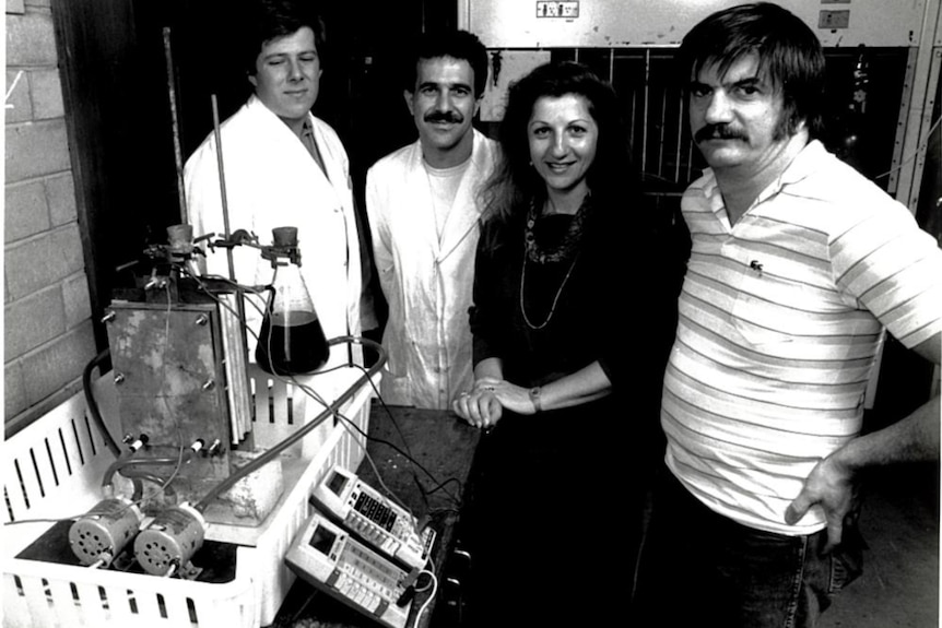 Professor Maria Skyllas-Kazacos and her research team