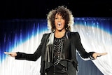 Whitney Houston performs in Milan