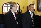Forgiven... Jay Weatherill failed in a bid for the deputy leadership but was given the education portfolio.