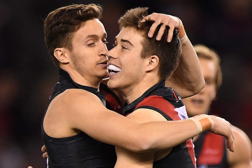 Orazio Fantasia and Zach Merrett