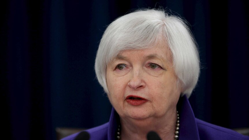 US Federal Reserve Chairman Janet Yellen