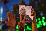 Iranians celebrate Rowhani's election victoru