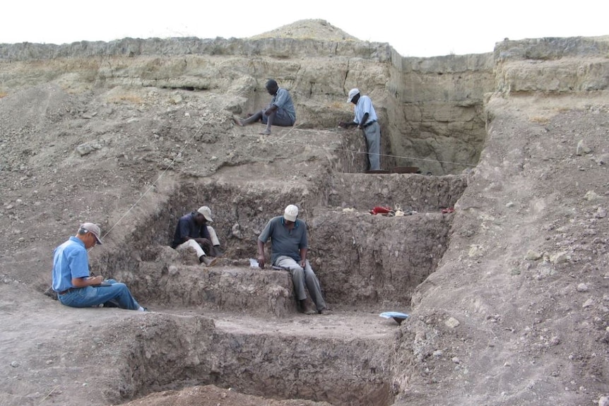 Olorgesailie Basin excavations.