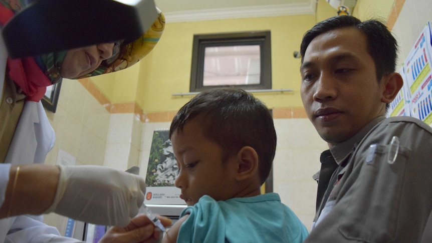 Vaccination in Jakarta