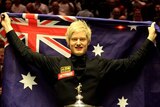 Proud Aussie: Neil Robertson chalks up his first world championship title.