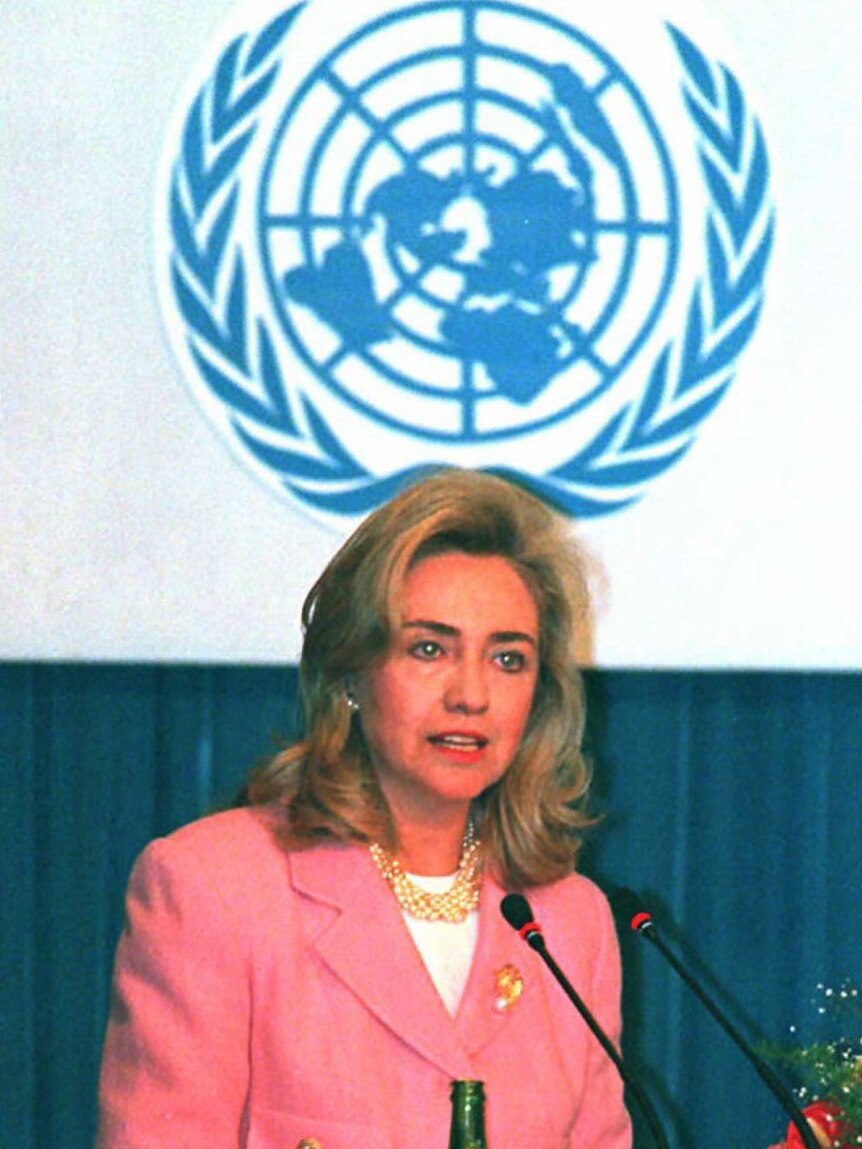Hillary Clinton at World Conference on Women