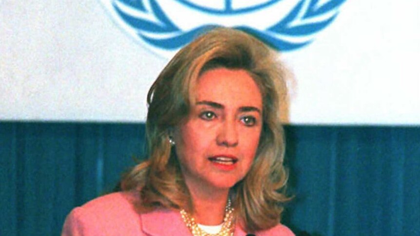 Hillary Clinton at World Conference on Women