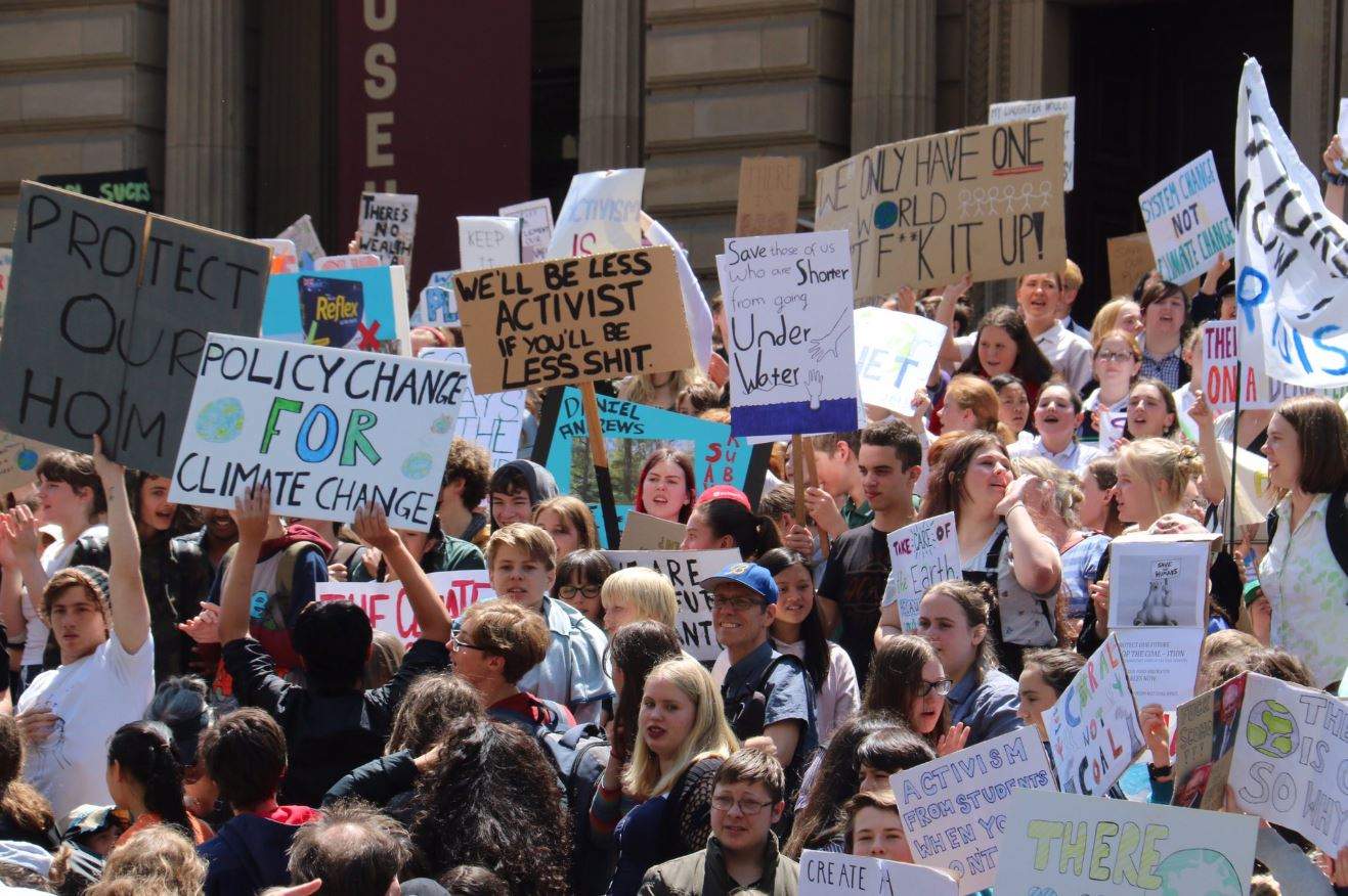 Students Strike For Climate Change Protests, Defying Calls To Stay In ...