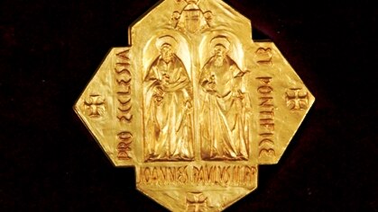 Pro Ecclesia et Pontifice is the highest medal that can be awarded to lay people by the Papacy.