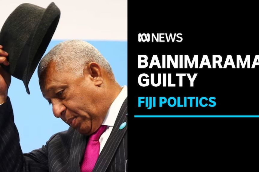 Banimarama Guilty, Fiji Politics: Frank Banimarama doffs his hat.