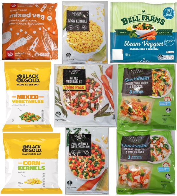 Frozen vegetables recalled from Woolworths, Aldi, IGA supermarkets over ...