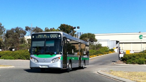 Transperth bus coming out of depot.jpg